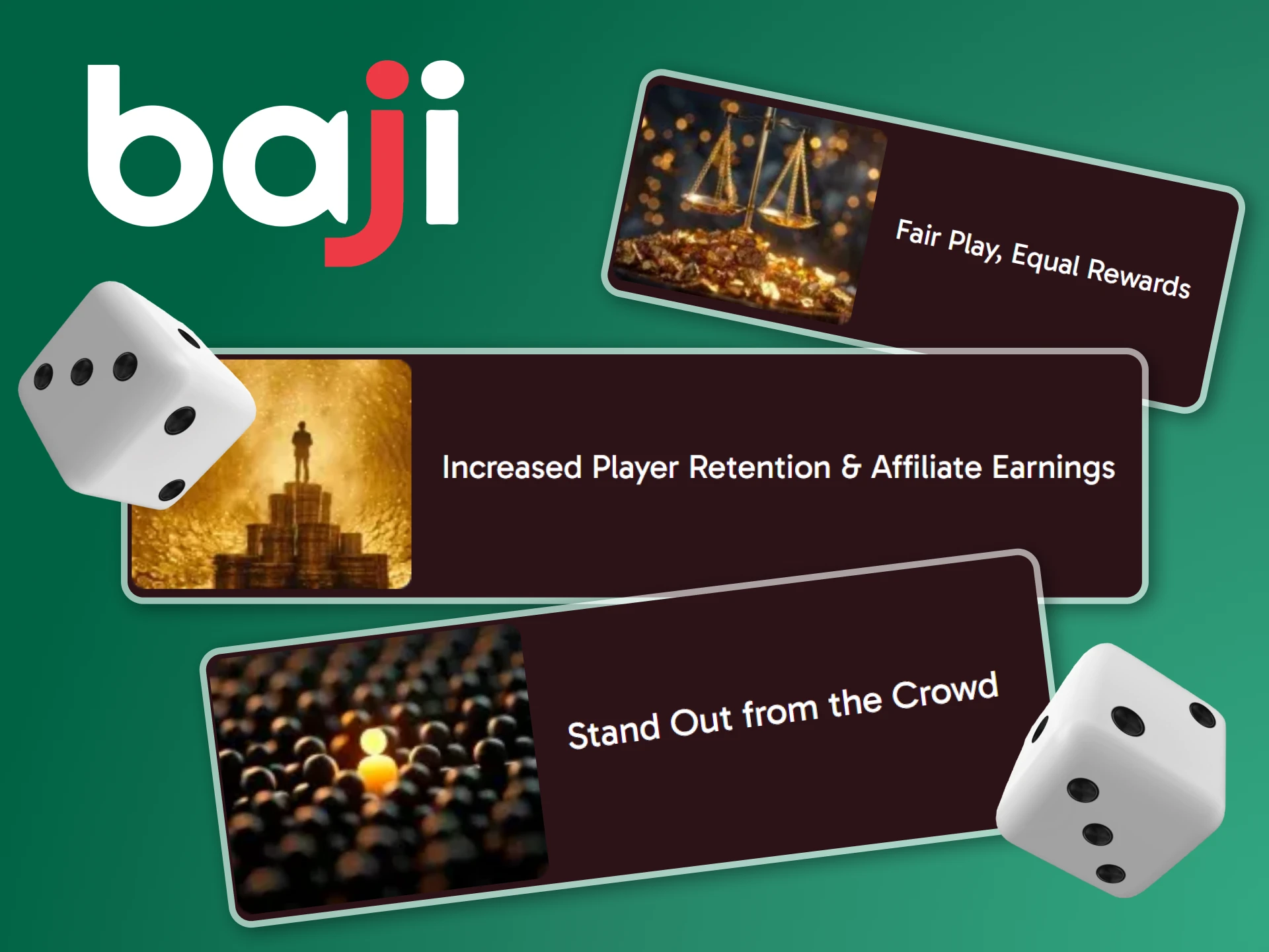 See jackpot feature benefits for affiliates at Baji.