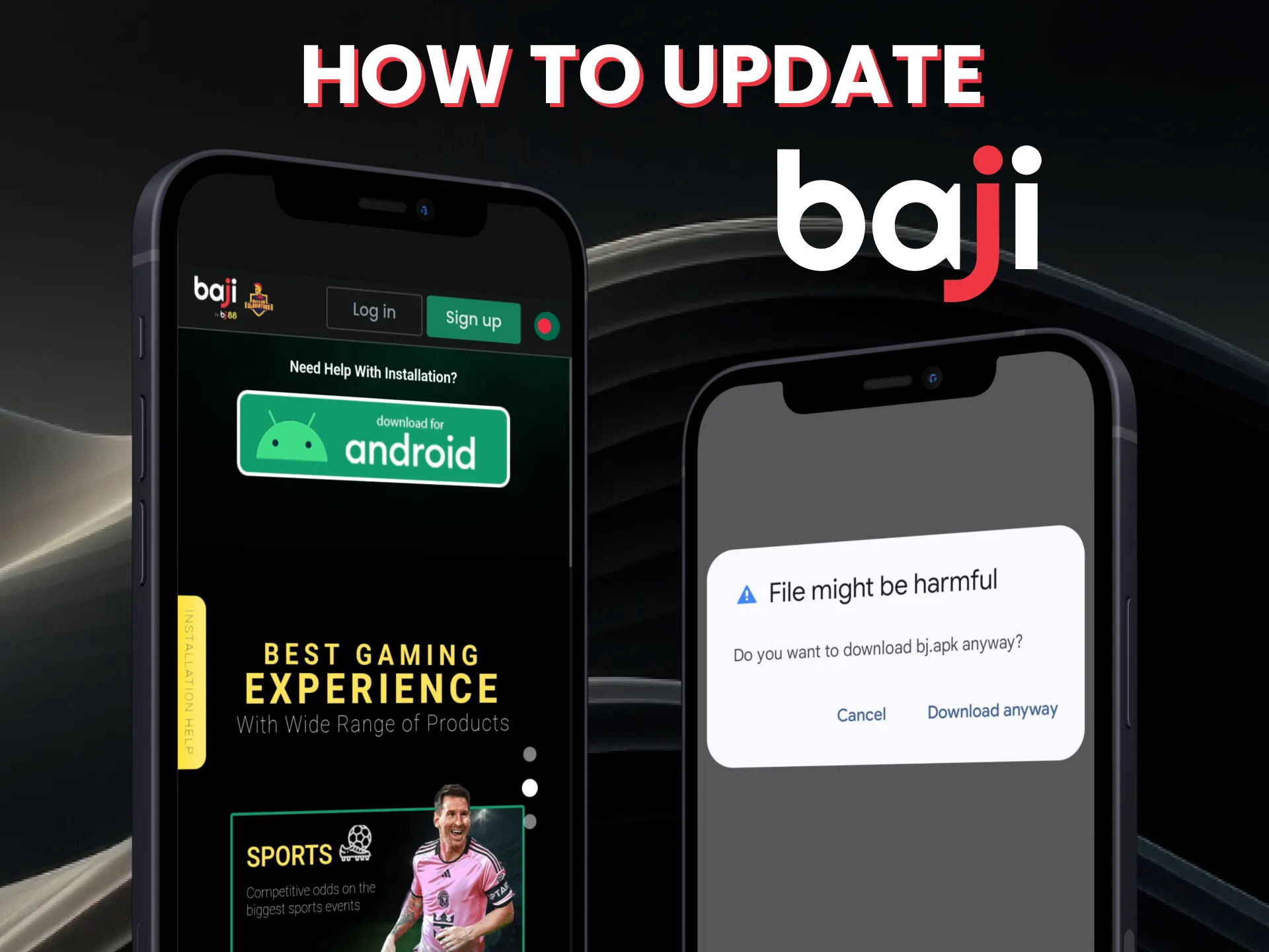 Update Baji app and keep winning nonstop.