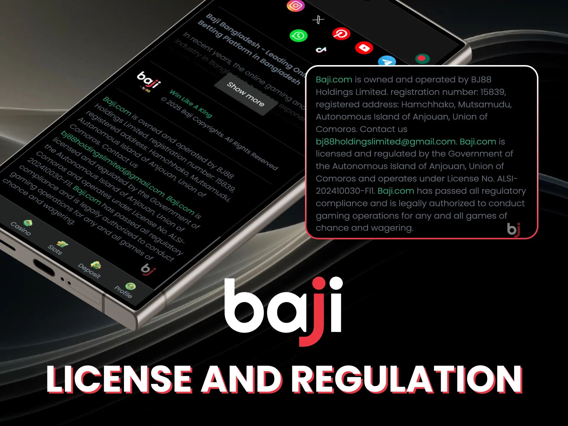 ely and win legally on Baji.