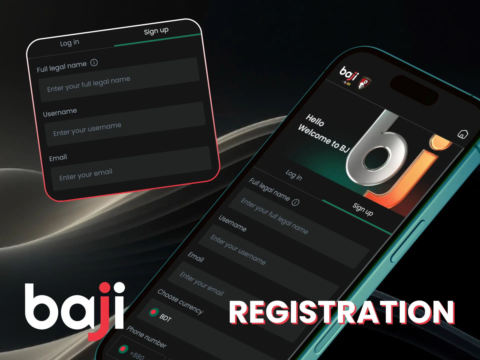 Start playing instantly via Baji registration guide.