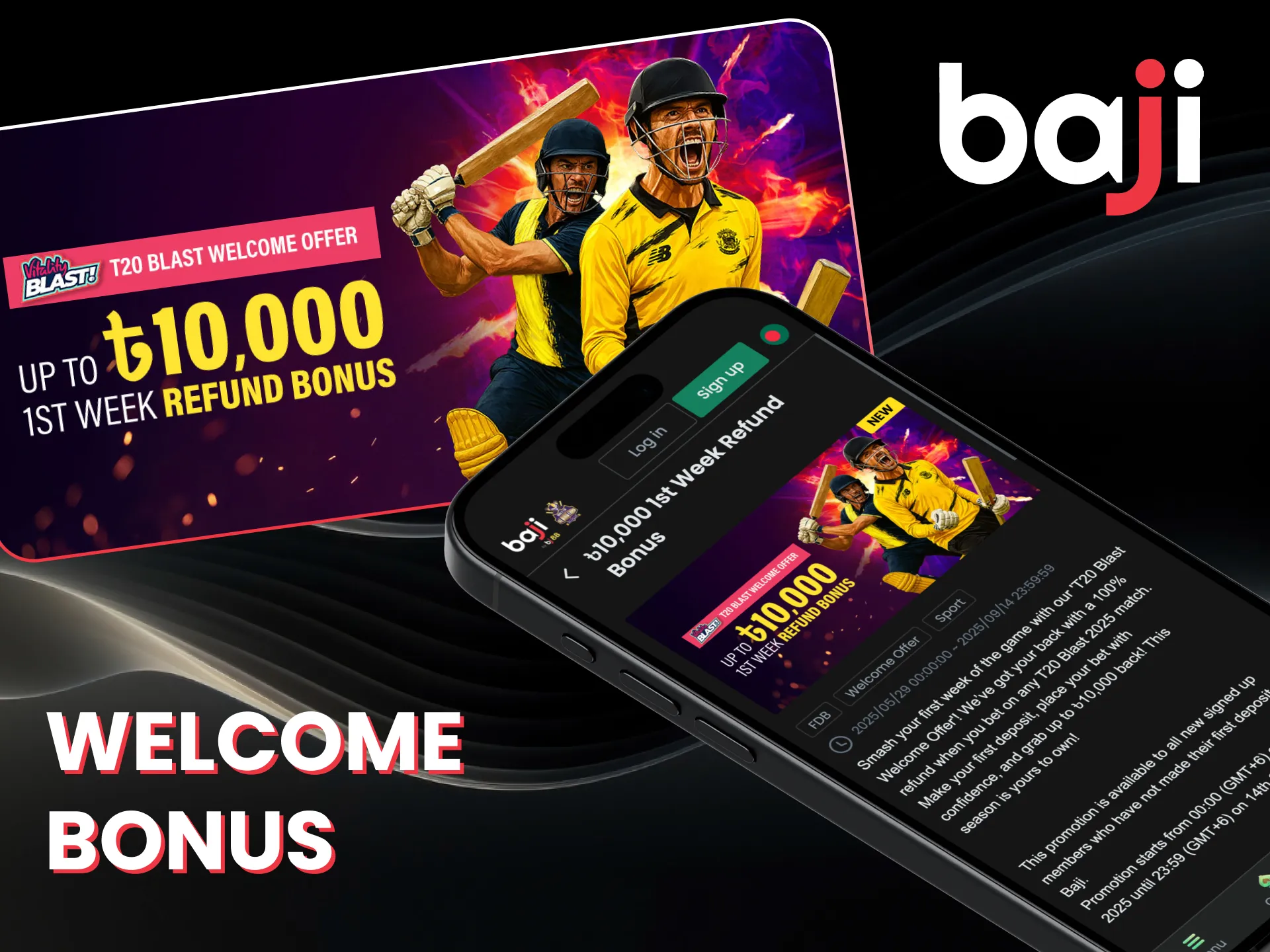 Grab your Baji bonus and start winning today.