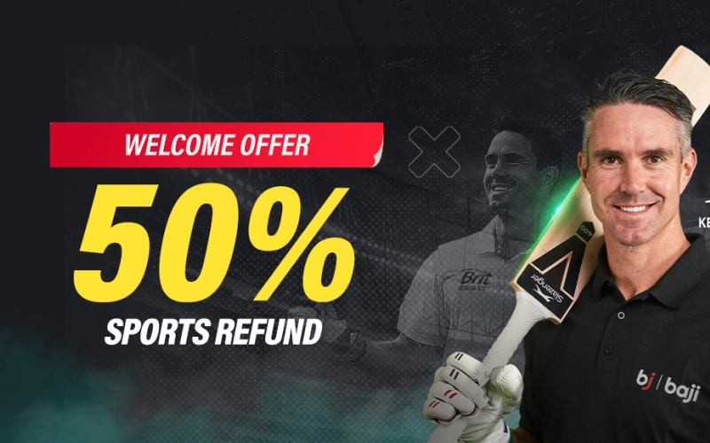 Place your first bet on Baji and get a safety net with a refund if it loses.